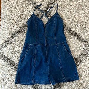 Volcom denim romper